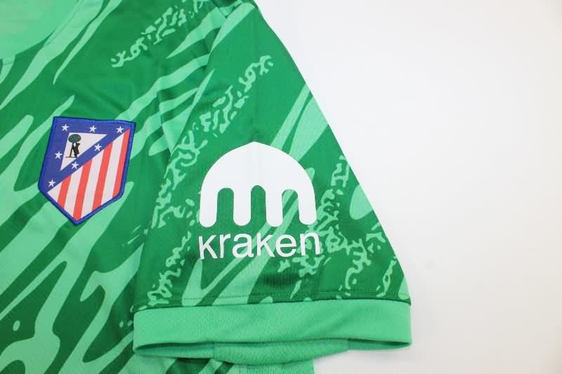 Thailand Quality(AAA) 24/25 Atletico Madrid Goalkeeper Green Soccer Jersey