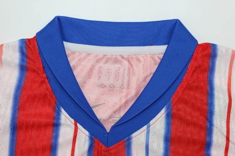 Thailand Quality(AAA) 24/25 Atletico Madrid Home Soccer Jersey (Player) Leaked