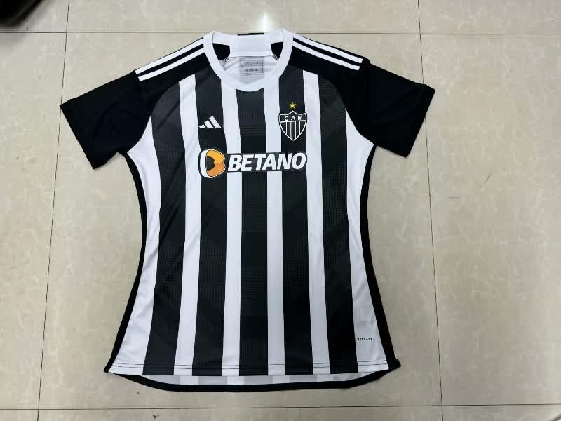 Thailand Quality(AAA) 2024 Atletico Mineiro Home Women Soccer Jersey