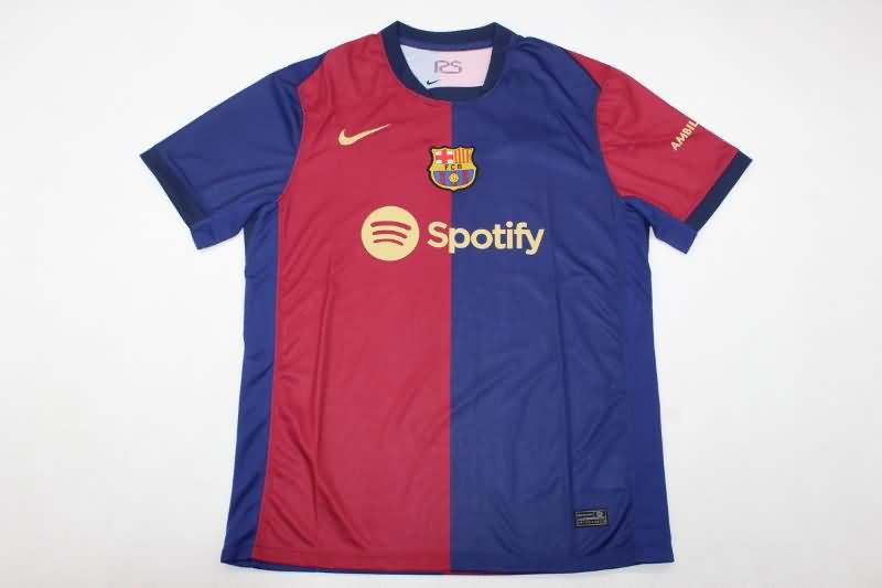 Thailand Quality(AAA) 24/25 Barcelona Home Soccer Jersey Leaked