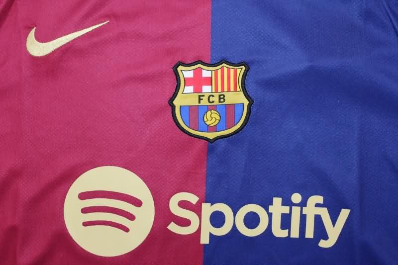 Thailand Quality(AAA) 24/25 Barcelona Home Soccer Jersey