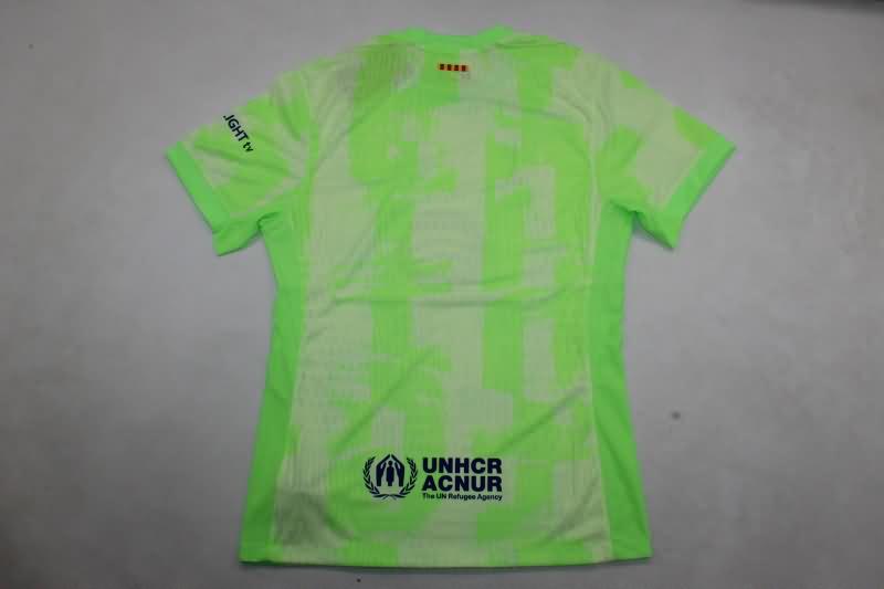 Thailand Quality(AAA) 24/25 Barcelona Third Soccer Jersey (Player) Sponsor