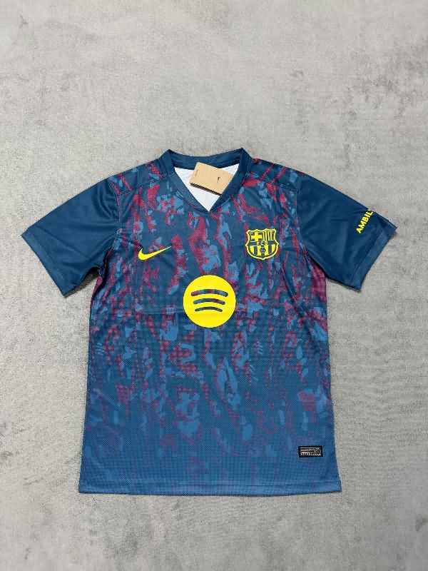 Thailand Quality(AAA) 24/25 Barcelona Training Soccer Jersey 18