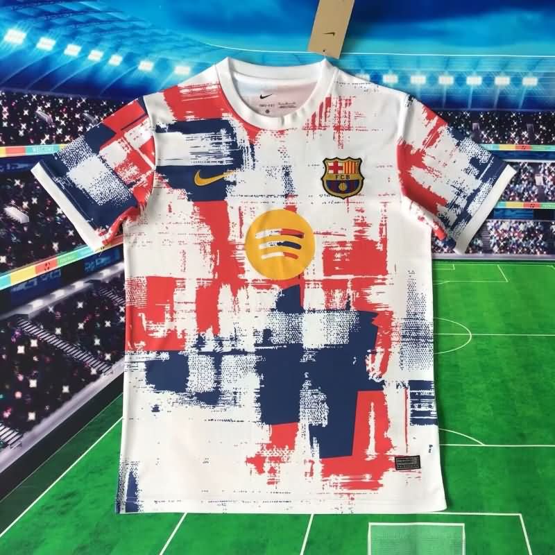 Thailand Quality(AAA) 24/25 Barcelona Training Soccer Jersey 19
