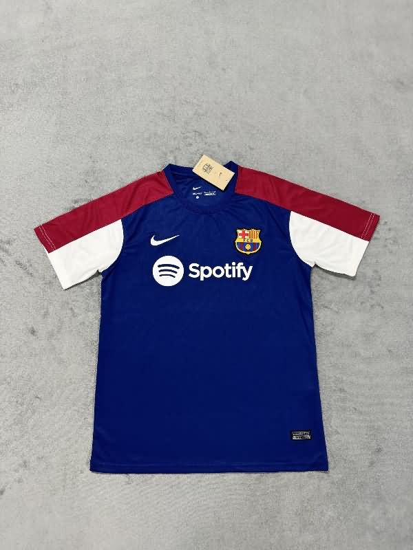 Thailand Quality(AAA) 24/25 Barcelona Training Soccer Jersey 20