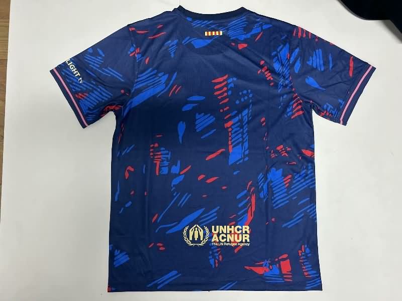 Thailand Quality(AAA) 24/25 Barcelona Training Soccer Jersey 23