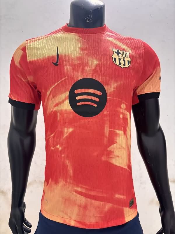 Thailand Quality(AAA) 24/25 Barcelona Training Soccer Jersey (Player) 08