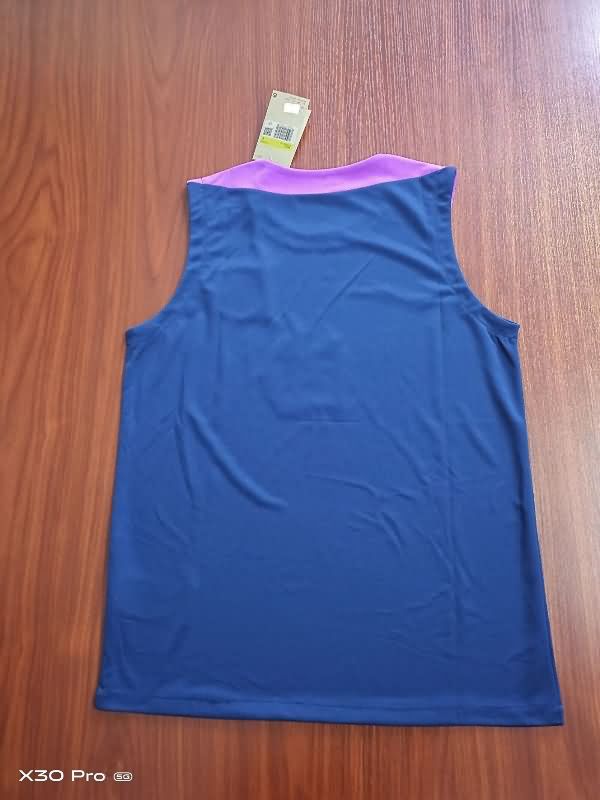 Thailand Quality(AAA) 24/25 Barcelona Training Vest Soccer Jersey 03