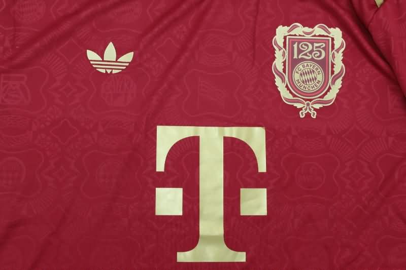 Thailand Quality(AAA) 125th Bayern Munich Anniversary Soccer Jersey