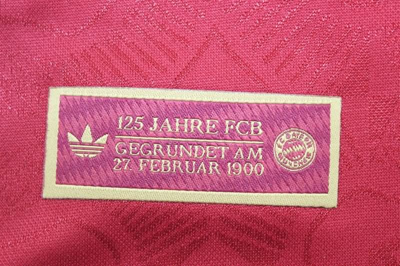 Thailand Quality(AAA) 125th Bayern Munich Anniversary Long Sleeve Soccer Jersey (Player)