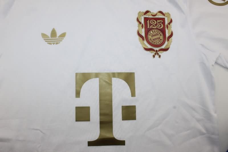 Thailand Quality(AAA) 125th Bayern Munich Anniversary White Soccer Jersey