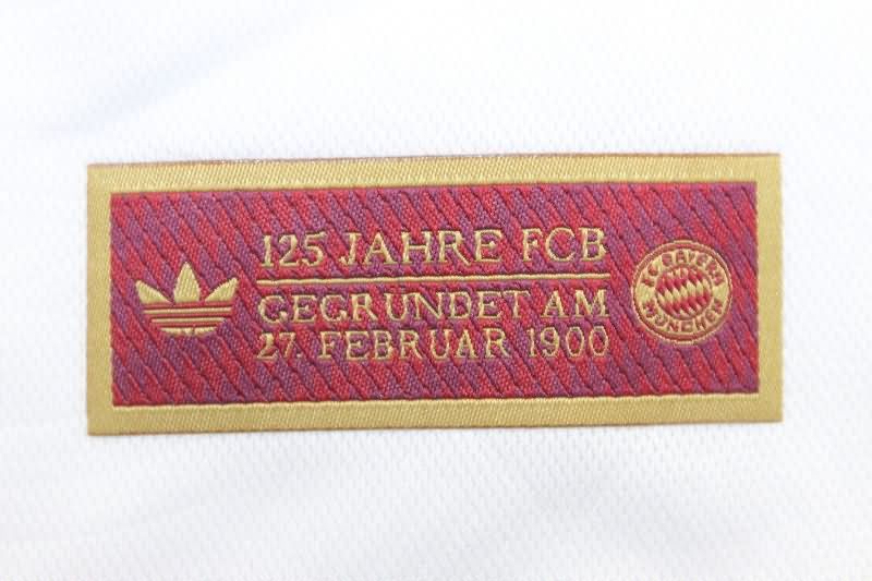Thailand Quality(AAA) 125th Bayern Munich Anniversary White Soccer Jersey