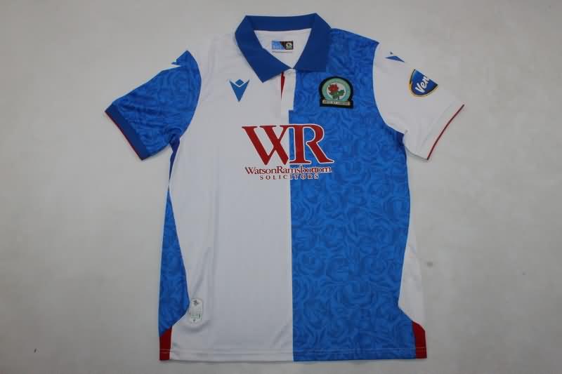 Thailand Quality(AAA) 24/25 Blackburn Home Soccer Jersey