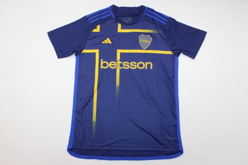 Thailand Quality(AAA) 2024 Boca Juniors Third Soccer Jersey