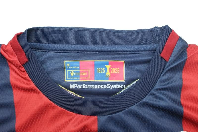 Thailand Quality(AAA) 24/25 Bologna Home Soccer Jersey