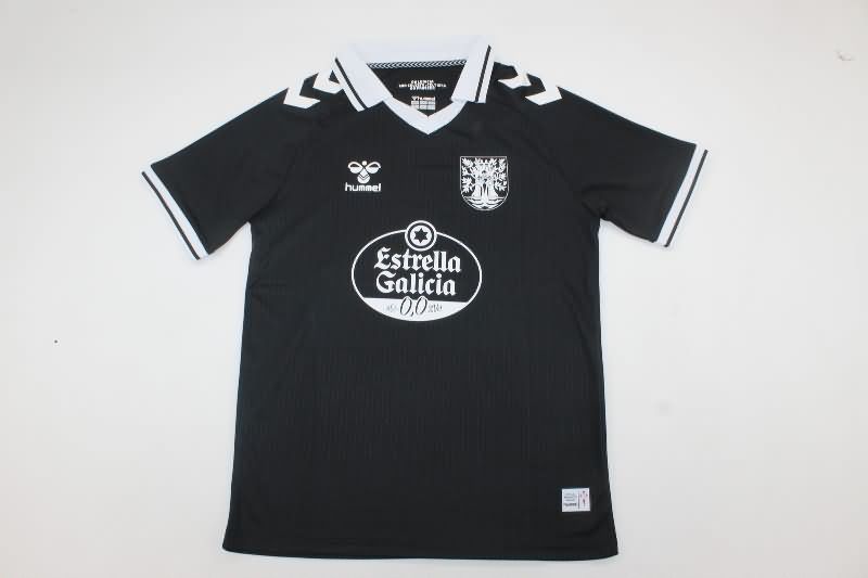 Thailand Quality(AAA) 100th Celta Anniversary Black Soccer Jersey