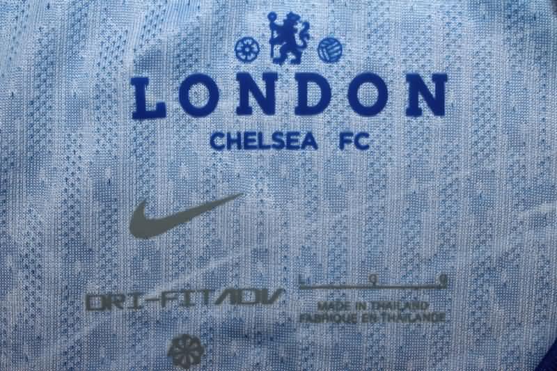 Thailand Quality(AAA) 24/25 Chelsea Home Long Sleeve Soccer Jersey (Player)