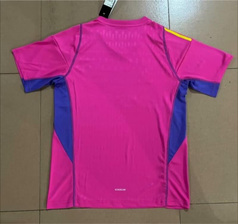 Thailand Quality(AAA) 2024 Colo Colo Goalkeeper Pink Soccer Jersey