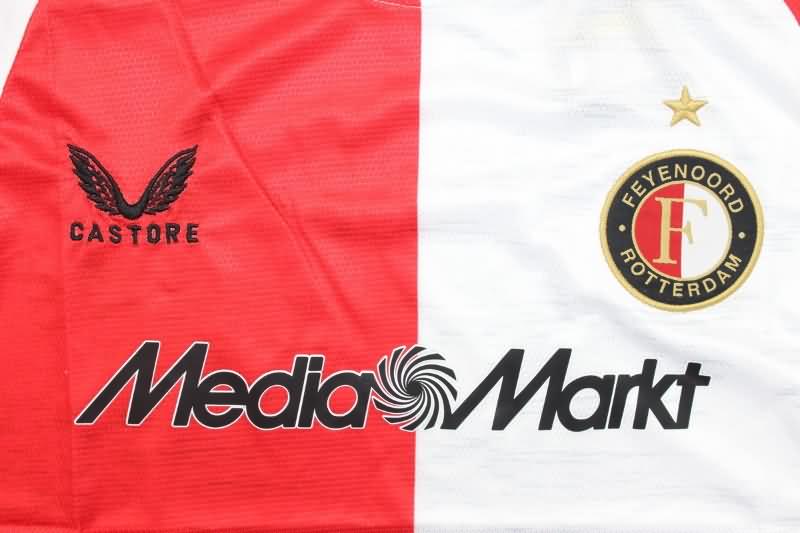 Thailand Quality(AAA) 24/25 Feyenoord Home Soccer Jersey
