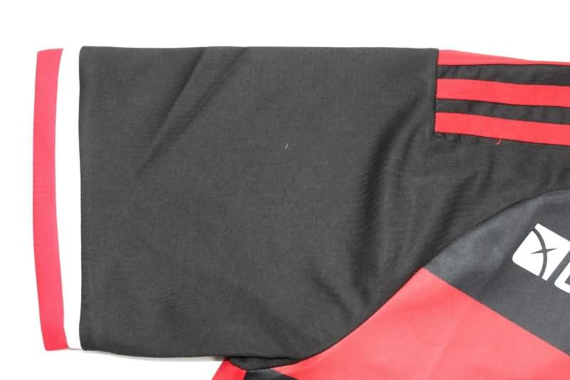 Thailand Quality(AAA) 2024 Flamengo Home Soccer Jersey Sponsor