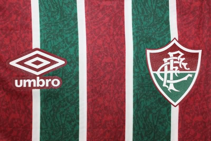 Thailand Quality(AAA) 2024 Fluminense Home Soccer Jersey (Player)