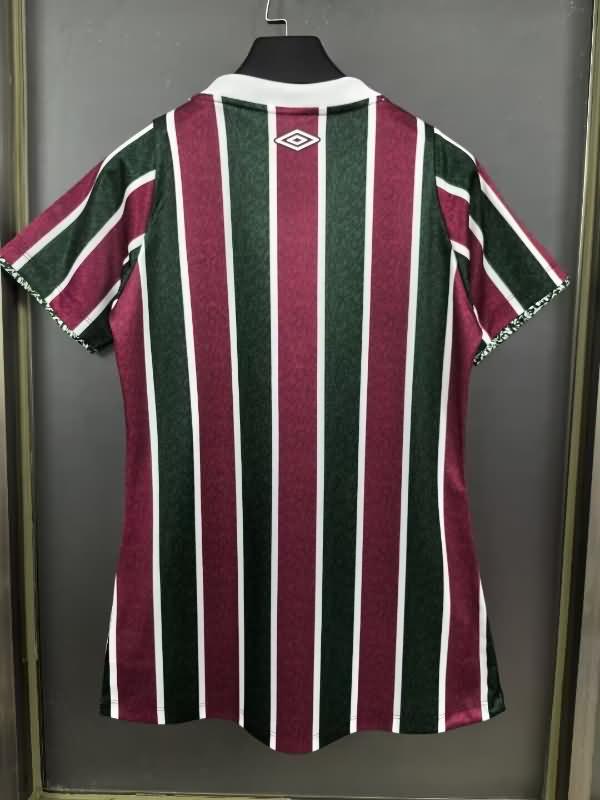 Thailand Quality(AAA) 2024 Fluminense Home Women Soccer Jersey