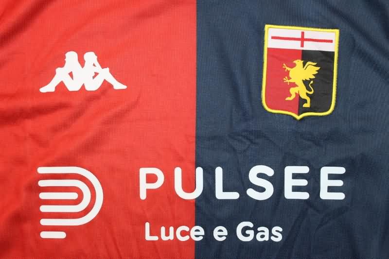 Thailand Quality(AAA) 24/25 Genoa Home Soccer Jersey