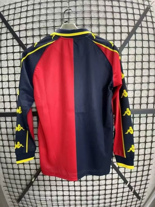 Thailand Quality(AAA) 24/25 Genoa Special Long Sleeve Soccer Jersey