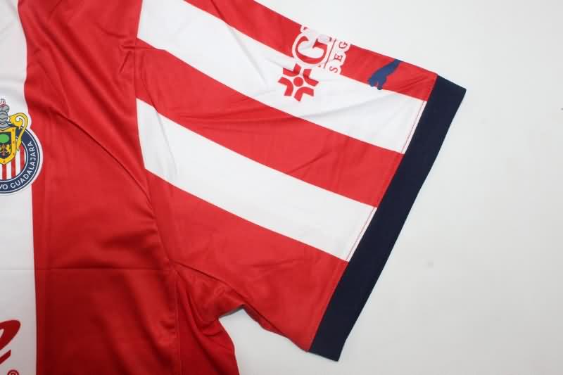 Thailand Quality(AAA) 24/25 Guadalajara Home Soccer Jersey