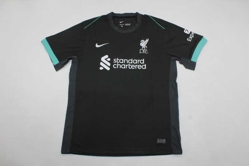 Thailand Quality(AAA) 24/25 Liverpool Away Soccer Jersey (Leaked)