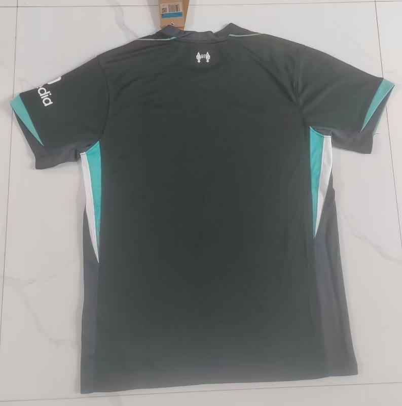 Thailand Quality(AAA) 24/25 Liverpool Away Soccer Jersey (Leaked)