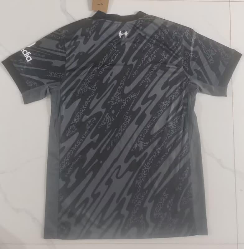 Thailand Quality(AAA) 24/25 Liverpool Goalkeeper Black Soccer Jersey (Leaked)