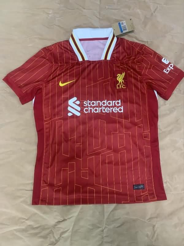 Thailand Quality(AAA) 24/25 Liverpool Home Soccer Jersey (Leaked)