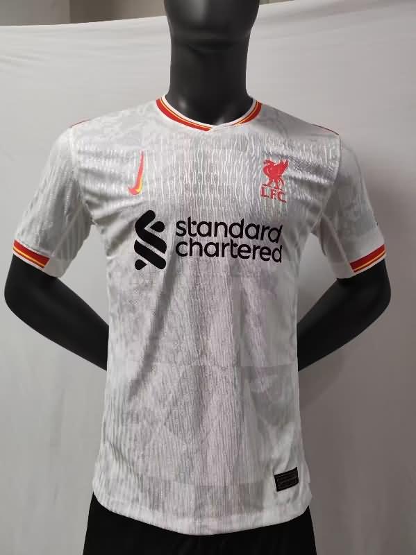 Thailand Quality(AAA) 24/25 Liverpool Third Soccer Jersey (Player) Leaked