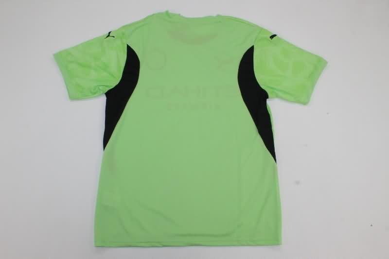 Thailand Quality(AAA) 24/25 Manchester City Goalkeeper Green Soccer Jersey