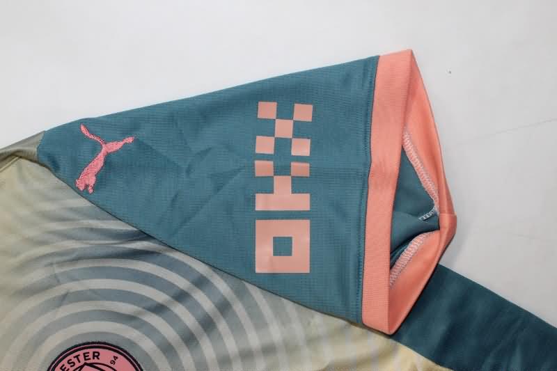 Thailand Quality(AAA) 24/25 Manchester City Fourth Soccer Jersey