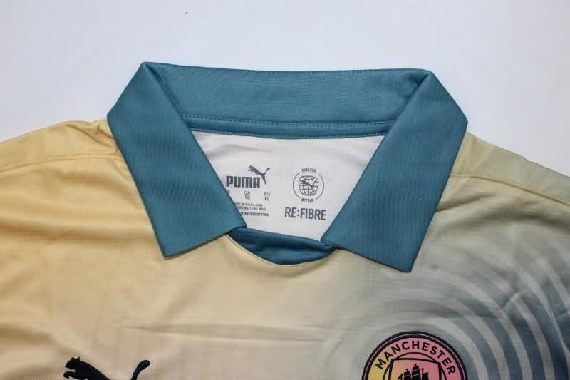 Thailand Quality(AAA) 24/25 Manchester City Fourth Soccer Jersey
