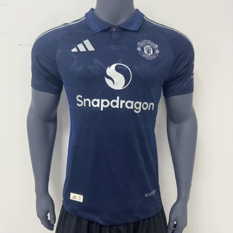 Thailand Quality(AAA) 24/25 Manchester United Away Soccer Jersey (Player) Leaked