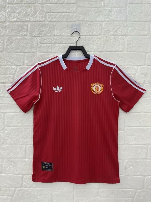 Thailand Quality(AAA) 24/25 Manchester United Training Soccer Jersey 11