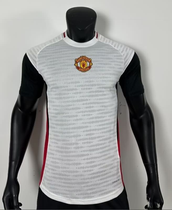 Thailand Quality(AAA) 24/25 Manchester United Training Soccer Jersey (Player) 04