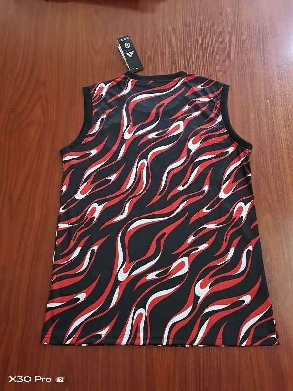 Thailand Quality(AAA) 24/25 Manchester United Training Vest Soccer Jersey 06