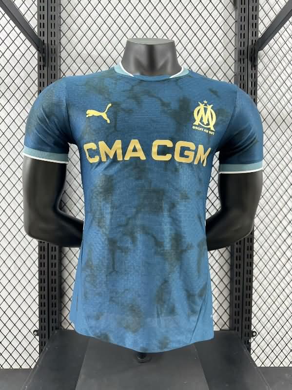 Thailand Quality(AAA) 24/25 Marseilles Away Soccer Jersey (Player)