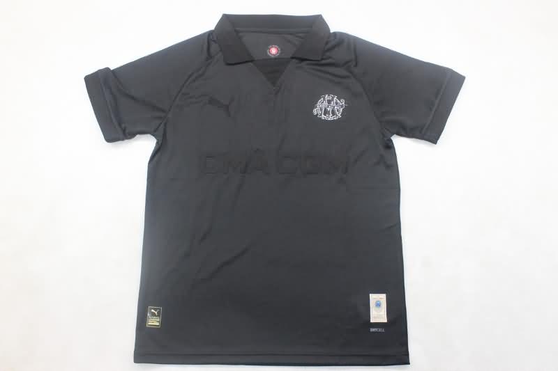 Thailand Quality(AAA) 24/25 Marseilles Black Soccer Jersey