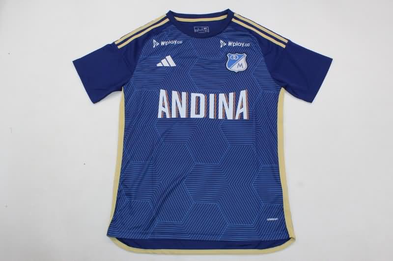 Thailand Quality(AAA) 2024 Millonarios Home Soccer Jersey