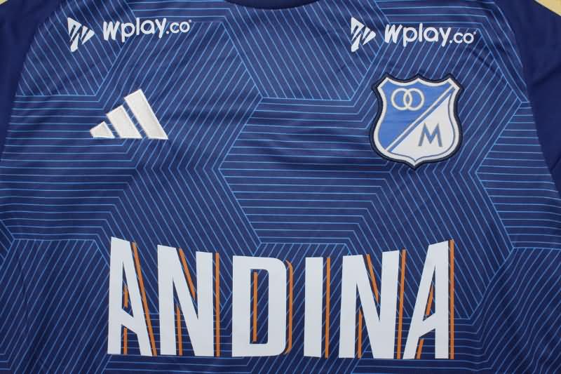 Thailand Quality(AAA) 2024 Millonarios Home Soccer Jersey