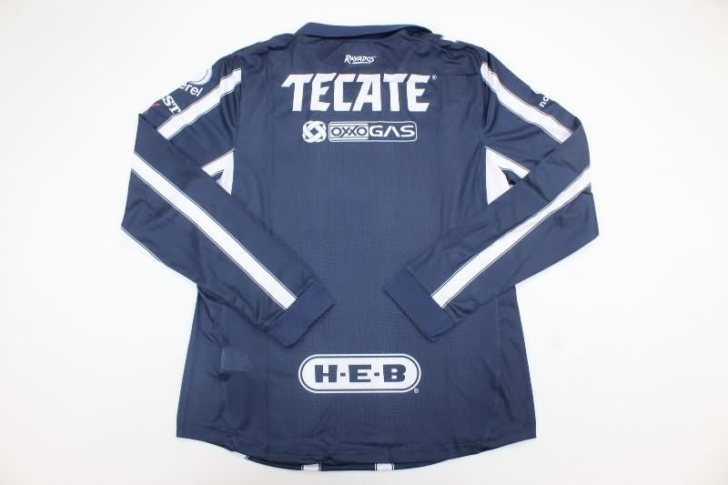 Thailand Quality(AAA) 24/25 Monterrey Home Long Sleeve Soccer Jersey (Player)
