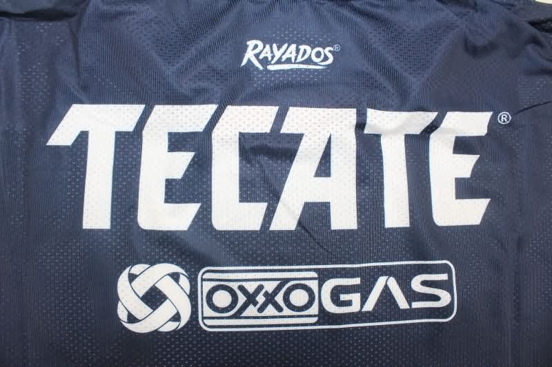 Thailand Quality(AAA) 24/25 Monterrey Home Long Sleeve Soccer Jersey (Player)