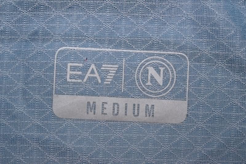 Thailand Quality(AAA) 24/25 Napoli Fourth Soccer Jersey (Player)