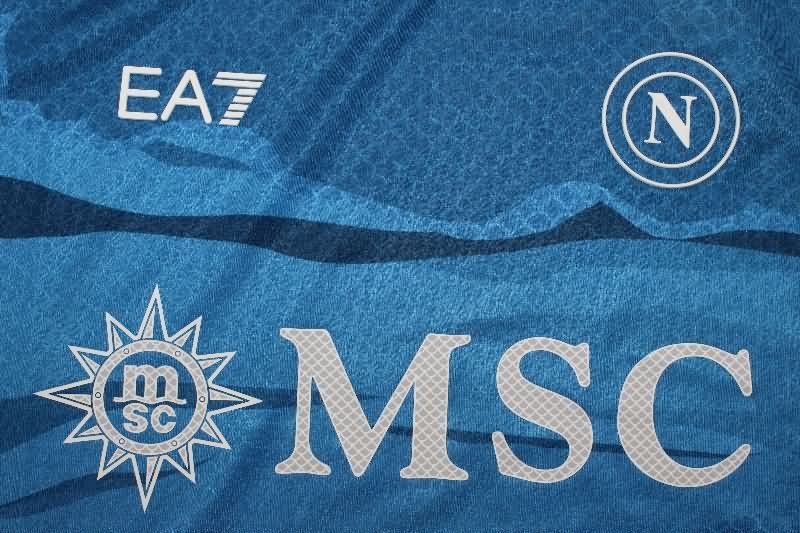 Thailand Quality(AAA) 24/25 Napoli Fourth Soccer Jersey (Player)