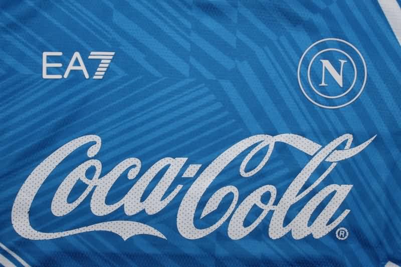 Thailand Quality(AAA) 24/25 Napoli Training Soccer Jersey 03